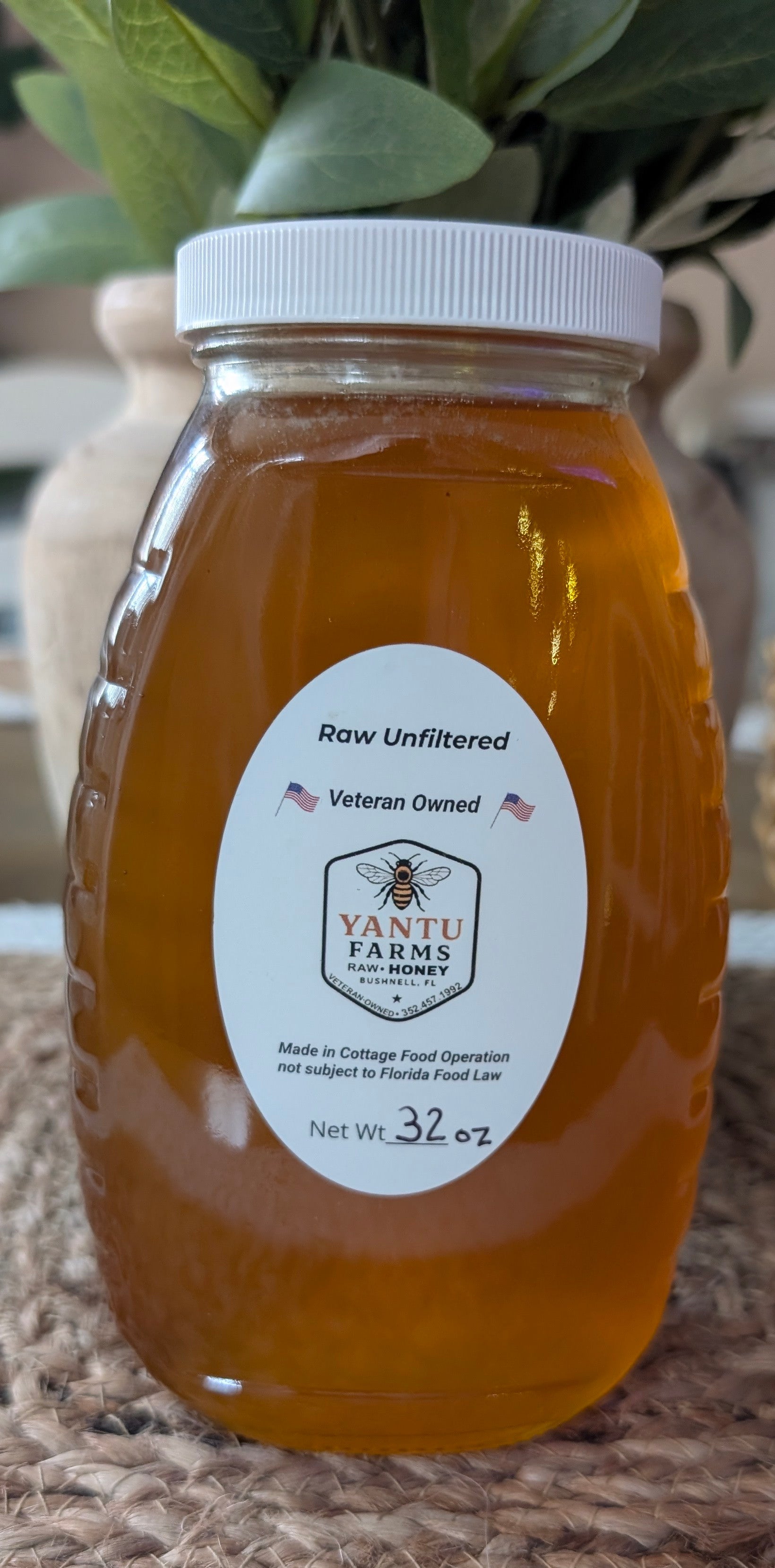 Raw Wildflower Honey, 2 lb